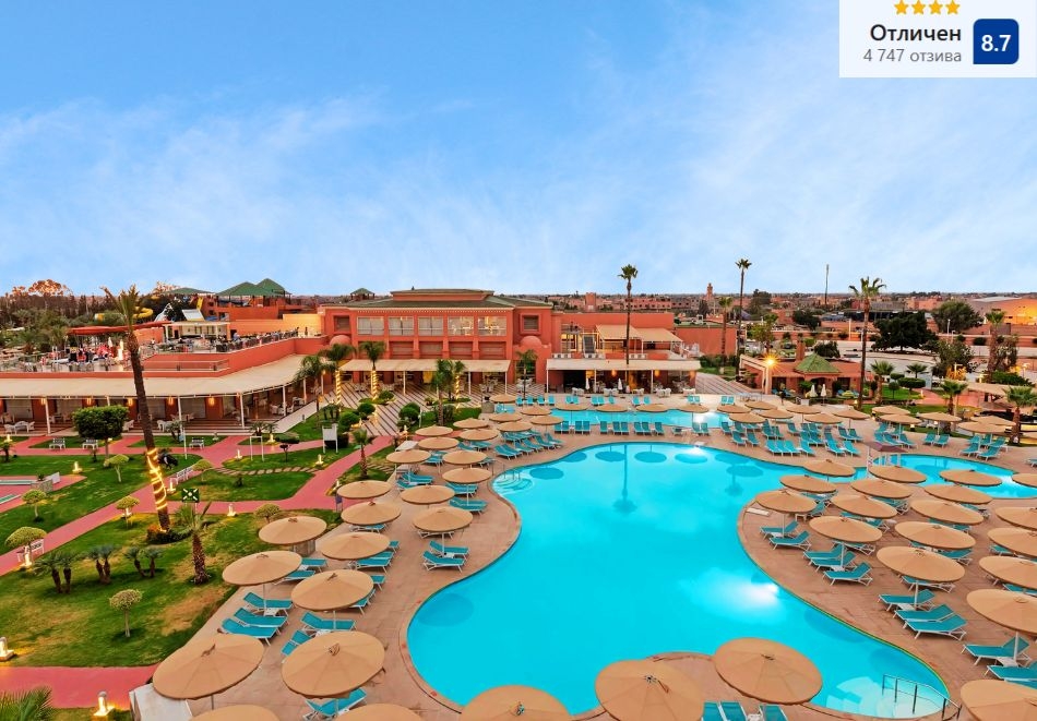 Почивка в Мароко с полет от София: 4 нощувки на човек на база All Inclusive в Pickalbatros Aqua Fun Club Resort 5* и възможност за допълнителни екскурзии