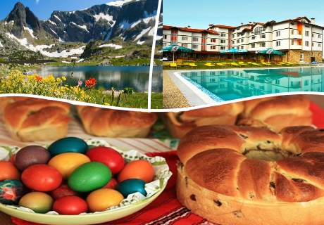 Великден и Майски празници до Банско!  3 нощувка на човек със закуски и вечери + басейн и СПА пакет в хотел Вита Спрингс, с. Баня