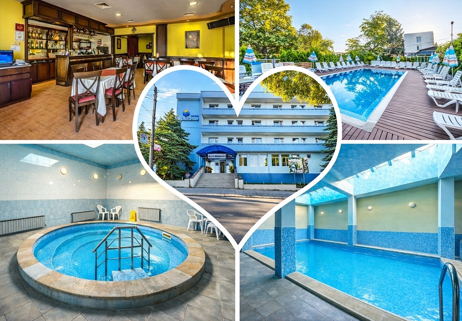 През март и април в Сапарева баня с МИНЕРАЛНА вода: Нощувка на човек със закуска и вечеря + басейн и релакс център  от Хотел Германея