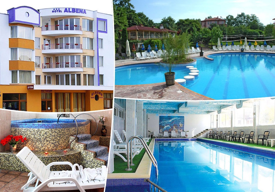 Почивка в Хисаря! 4 нощувки на човек със закуски и вечери + басейн с МИНЕРАЛНА вода и релакс зона от хотел Албена**