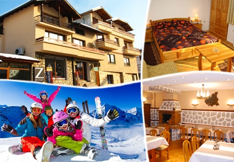 ДВЕ нощувки на човек със закуски и вечери + лифт карта за ски зона Добринище от семеен хотел Боянова Къща, Банско