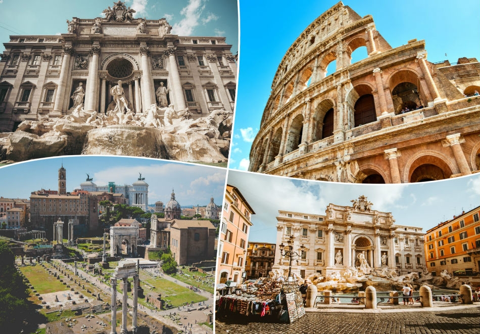 Eкскурзия до Рим, Италия!. 3 нощувки на човек със закуски + транспорт от ТА Холидей БГ Тур