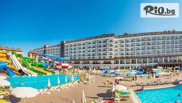 Самолетна почивка в Алания през Май и Юни! 7 All Inclusive нощувки в Eftalia Splash Resort 5* + открит басейн и водни пързалки