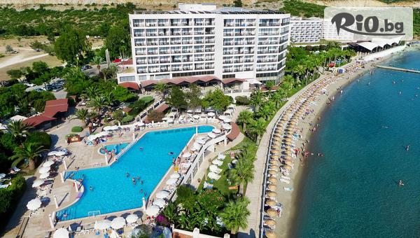 Ранни записвания за почивка в Кушадасъ! 7 нощувки на база All Inclusive в Tusan Beach Resort + транспорт, от Bulgarian Holidays