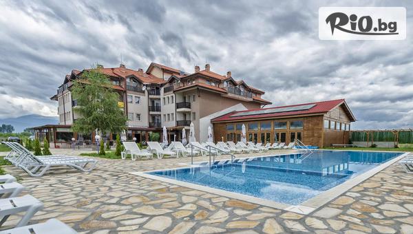СПА почивка край Банско! 3 или 5 нощувки със закуски и вечери + минерални басейни и релакс зона, от Seven Seasons Hotel в село Баня