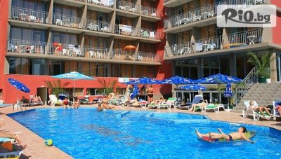 Почивка в Слънчев бряг през Август! Нощувка на база All inclusive + басейн, шезлонг и чадър, от Хотел Тиа Мария на 250 метра от плажа