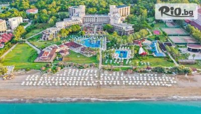 Ранни Записвания Лято 2026 в Crystal Tat Beach Pearl Collection 5*, Белек! 7 Ultimate All Inclusive нощувки + басейн и водни пързалки, с полет от София