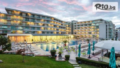Разнно записване за море 2020 в Несебър! Нощувка на база All Inclusive + вътрешен и външен басейн, джакузи, шезлонзи и чадъри, от Хотел Феста Панорама
