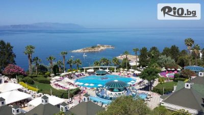 Лятна почивка в Кушадась! 7 нощувки на база All Inclusive в Хотел Grand Blue Sky + собствен плаж, басейн, чадър, шезлонг и СПА, от Мисис Травъл