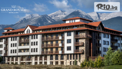 Почивка в Банско! Нощувка със закуска и вечеря + SPA и вътрешен басейн, от Гранд Рояле Апартаментен хотел и Спа