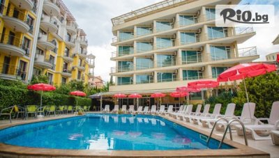 На море в Слънчев бряг! Нощувка на база All Inclusive + басейн, шезлонг и чадър + БЕЗПЛАТНО за дете до 12г, от Хотел Дева