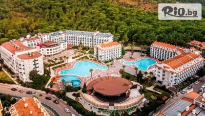 Лятна почивка в Мармарис: 5-звезден комфорт в Green Nature Resort and Spa 5* със самолет! 7 All Inclusive нощувки + басейн и собствен пясъчен плаж