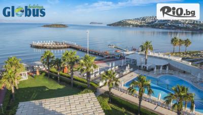 Почивка в Бодрум през Септември и Октомври! 7 нощувки на база Ultra All Inclusive в хотел GRAND PARK BODRUM 5* EX. YELKEN SPA and WELLNESS, със собствен транспорт, от Глобус Холидейс