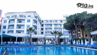 Нова година в Албания! 3 нощувки със закуски и 2 вечери в Хотел Fafa Premium, Дуръс + транспорт и посещение на Скопие и Охрид, от ABV Travels