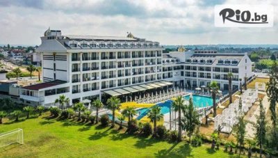 5-звезден лукс в Hane Sun Elite Hotel 5*, Сиде през Май, Юни и Септември! 7 All Inclusive нощувки + двупосочен самолетен билет