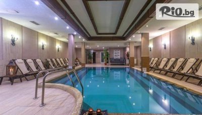 СПА почивка в Банско до Септември! 2 или 3 нощувки на база All Inclusive Light + вътрeшен и външен басейн, шезлонги и чадъри + БОНУС, от Хотел Мария-Антоанета Резиденс