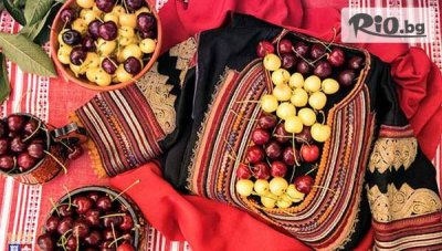 3-дневна екскурзия до Кюстендил за Празника на черешата! 2 нощувки със закуски + транспорт от Варна, екскурзовод и посещение на Земенски манастир, водопад Полска скакавица, с. Невестино, Кадин мост и парк Хисарлъка, от Arkain Tour