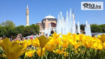 Фестивала на лалето в Истанбул през Март на ТОП цена! 2 нощувки със закуски + автобусен транспорт, екскурзовод и БОНУС посещение на Одрин