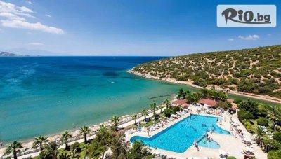 Ранни записвания за почивка в Кушадасъ! 5 нощувки 24h All Inclusive в Tusan Beach Resort 5* на брега + безплатно настаняване на дете до 12.99 г. + басейни, шезлонги и чадъри