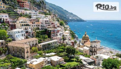 Перлите на Италия през Април - Соренто, Везувий, Помпей, Капри, Амалфи и Неапол! 4 нощувки със закуски в Hotel Cosmomare + полет от София