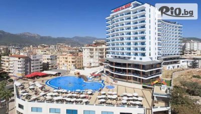 Самолетна почивка в Diamond Hill Resort 5*, Алания! През Май и Юни - 7 Ultra All Inclusive нощувки + открит басейн и водни пързалки