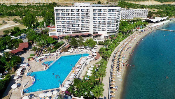 Почивка в Tusan Beach Resort 5*,  Кушадасъ 2026 г. на първа линия! 7 нощувки на база 24h All Inclusive + безплатно настаняване на дете до 12