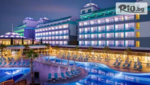Късно Лято 2026 в Sensitive Premium Resort & Spa 5*, Белек! 7 Ultra All Inclusive нощувки + басейн и водни пързалки, с полет от София през Септември и Октомври