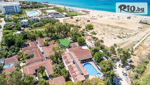 Самолетна почивка на 50 м. от пясъчни плажове в Aperion Beach Hotel 4*, Сиде! През Май и Юни - 7 All Inclusive нощувки + открит басейн