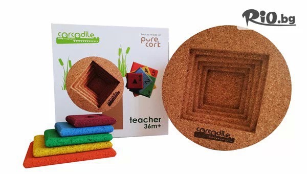 Комбинирана игра с форми, цветове и цифри с 45% отстъпка, от Corcodile