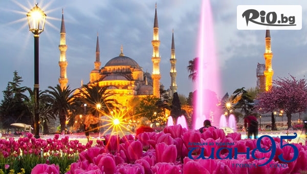 Екскурзия за Фестивала на лалето 2020г. в Истанбул с посещение на Одрин! 2 нощувки със закуски + транспорт, от Шанс 95 Травел