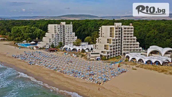 Лято 2026 в Хотел Нона, на първа линия в Албена, от 22 Юни до 1 Юли и от 26 Август до 6 Септември! All Inclusive нощувка + басейн с мин. вода, 2 шезлонга и 1 чадър на плажа