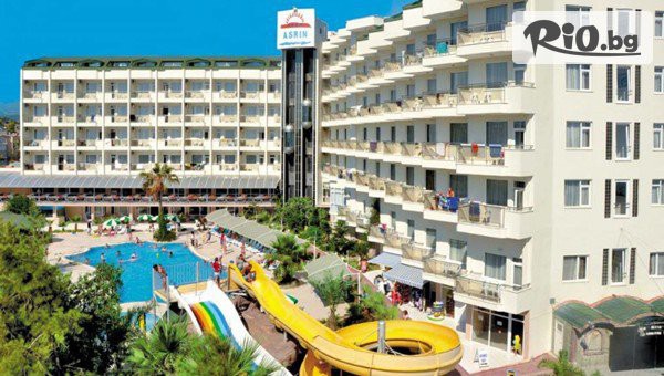 Самолетна почивка на 50 м. от плажа в Кемер през 2026г! 7 All Inclusive нощувки в Asrin Beach Hotel 4* + открит басейн, чадъри и шезлонги