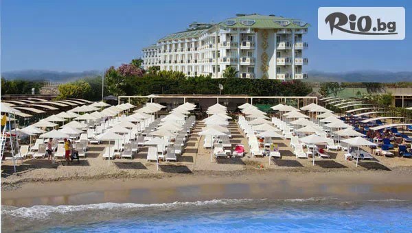 Лятна почивка в Aydinbey Gold Dreams 5*, Алания, Турция! 7 ULTRA Аll Inclusive нощувки + автобусен транспорт