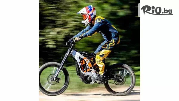 2 часа Планински тур с електрически мотор + екипировка, инструктор и заснемане - край Банкя, от KVM Extreme