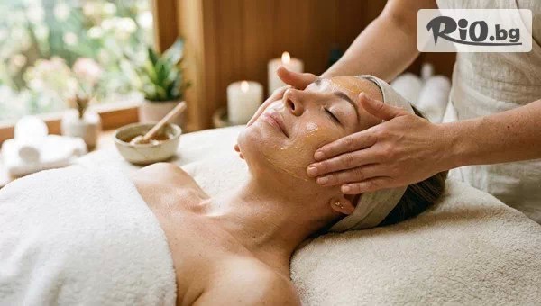 Натурално подмладяване с масаж на лице с мед и лимфодренаж, предоставено от Beauty & Relax room