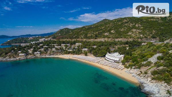 Почивка край Кавала, Гърция! 5 нощувки на база Ultra All inclusive в Хотел Bomo Club Tosca Beach + чадър и шезлонг на плажа, от Мисис Травъл