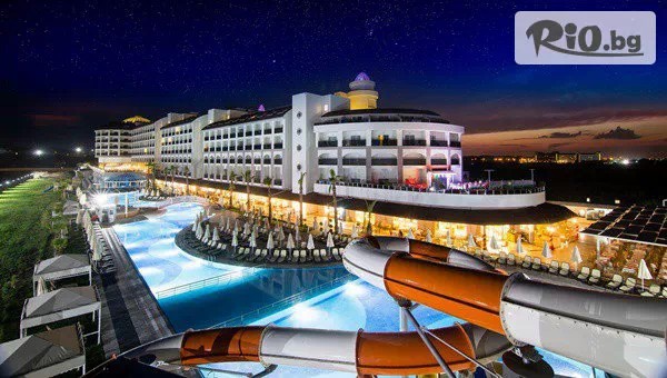 Ранни записвания за самолетна 5-звездна почивка в Port River Hotel & SPA 5*, Сиде! 7 Ultra All Inclusive нощувки + басейни и водни пързалки
