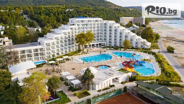 Лято 2026 в Maritim Paradise Blue Hotel & Spa 5*, Албена! Нощувка, закуска и вечеря + минерални басейни, СПА, релакс зона от 19 до 25 Август