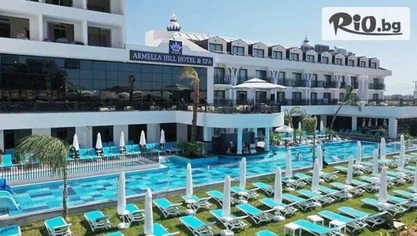 Самолетна почивка в Armella Hill Hotel 5*, Сиде - през Май и Юни! 7 Ultra All Inclusive нощувки с полет от София