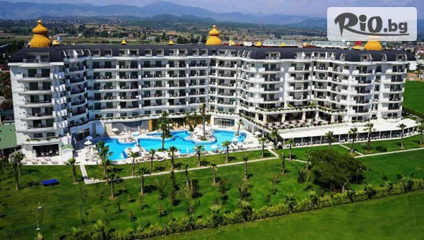 Лятна почивка 2026: Безкомпромисен лукс в Asteria Bloom Side 5*, Сиде! 7 ULTRA Аll Inclusive нощувки + автобусен транспорт