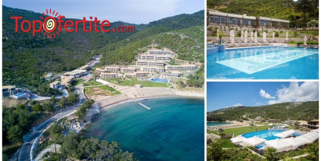 Ранни записвания! Остров Тасос, Гърция хотел Thassos Grand Resort 5*! Нощувка + закуска и ползване на отопляем басейн 28°C на цени от 62 лв. на човек