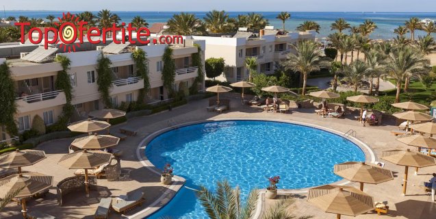 Почивка в Египет със самолет на 28.09! 7 нощувки на база Ultra All Inclusive в хотел Golden Beach Resort 4*, самолетни билети, летищни такси и трансфер за 744 лв на човек